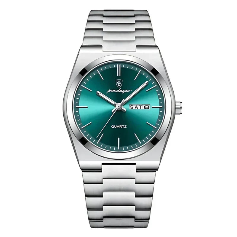 Montre Homme Poedagar + portefeuille cadeau