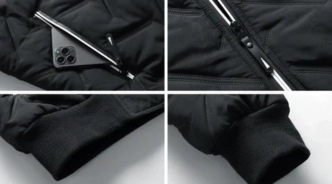 Veste Masculine Confort et Élégance pour l'Hiver