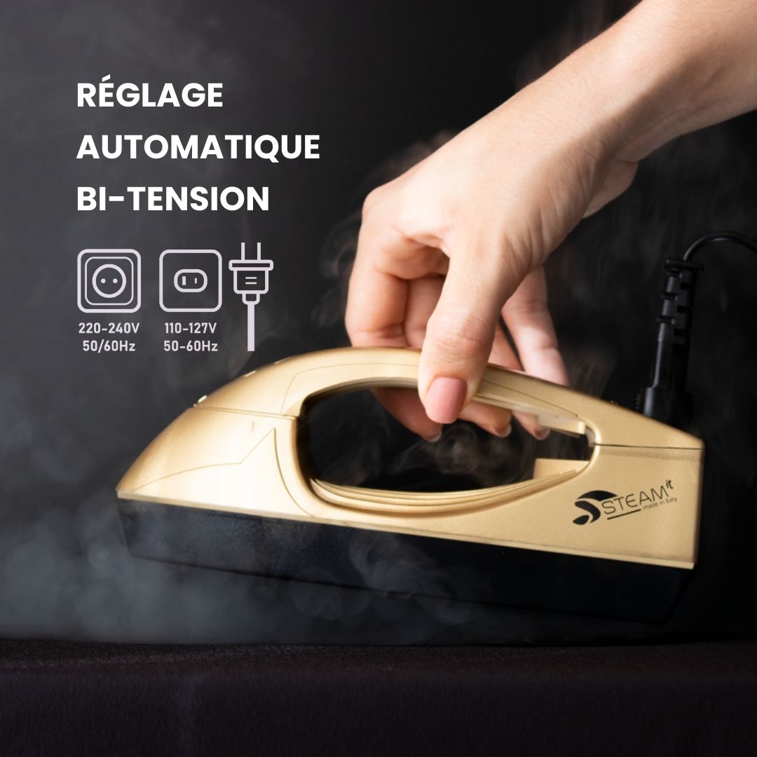 Steam™ – Mini Fer à Vapeur Portatif
