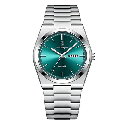 Montre Homme Poedagar + portefeuille cadeau