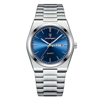 Montre Homme Poedagar + portefeuille cadeau