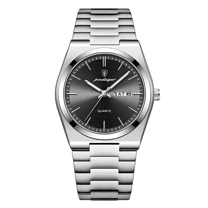 Montre Homme Poedagar + portefeuille cadeau