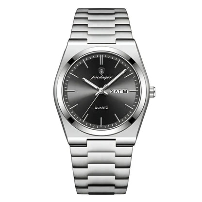 Montre Homme Poedagar + portefeuille cadeau