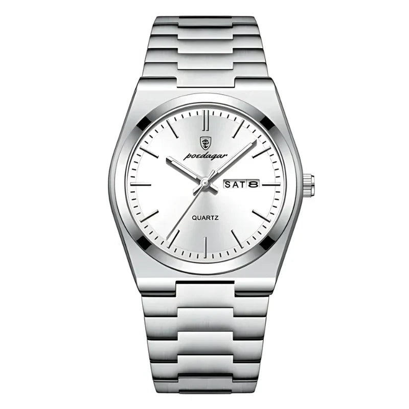 Montre Homme Poedagar + portefeuille cadeau
