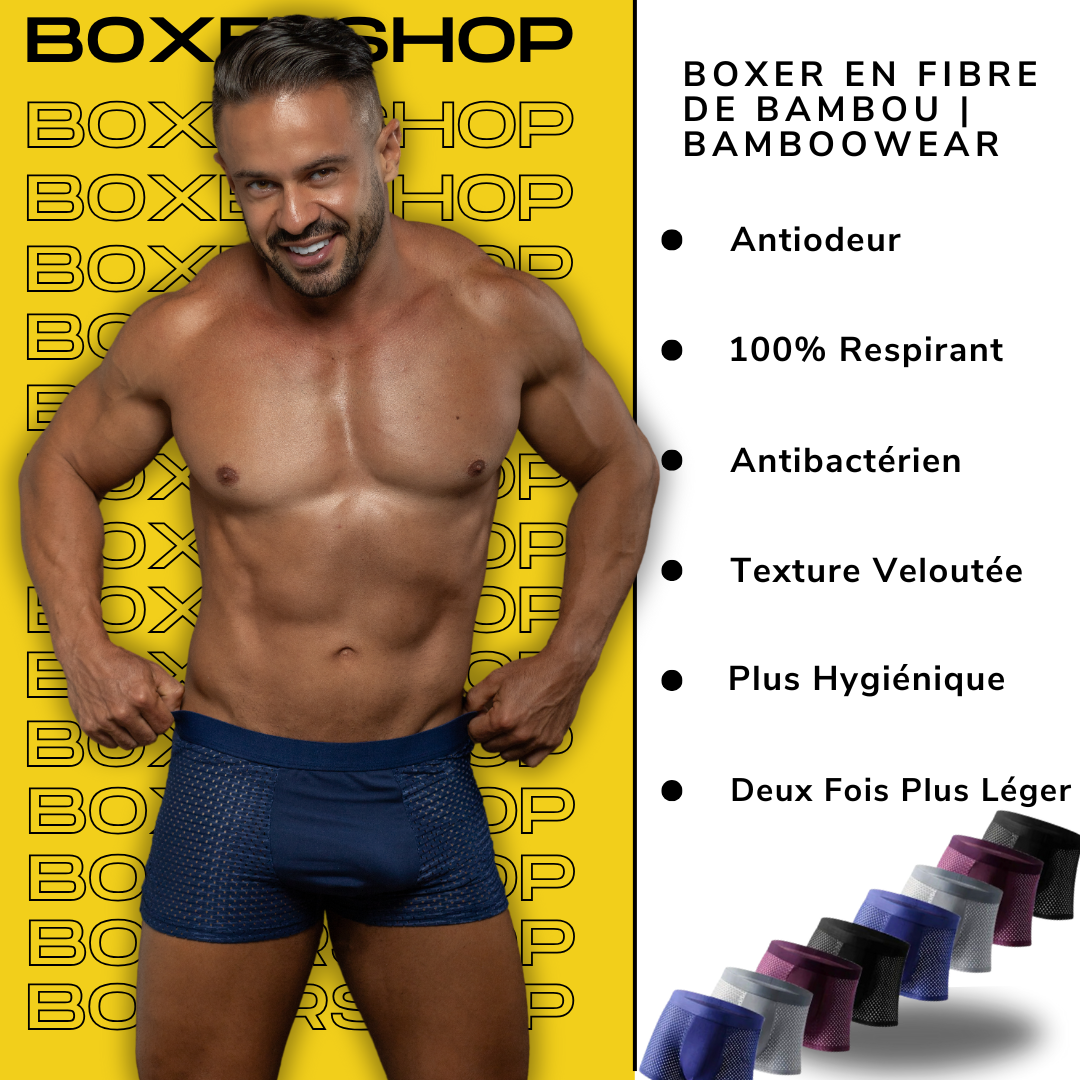 BOXERS EN FIBRE DE BAMBOU | BAMBOOWEAR