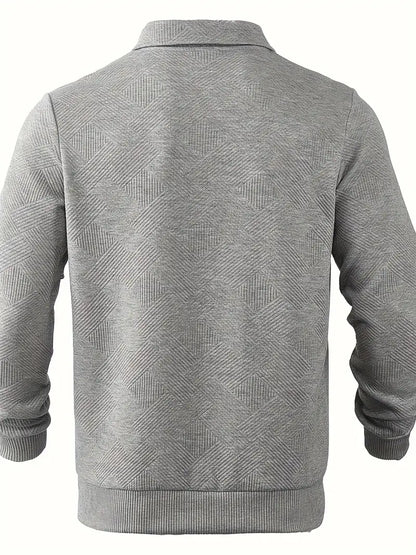 Pull Homme à Motif Géométrique