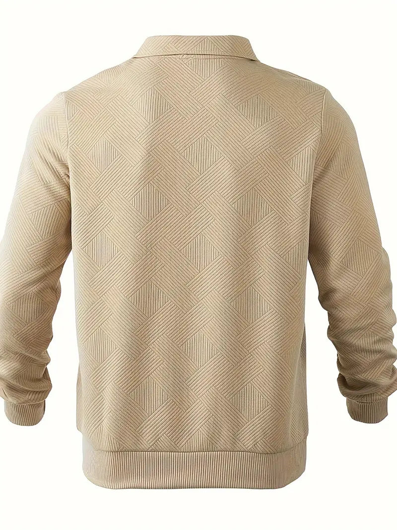 Pull Homme à Motif Géométrique