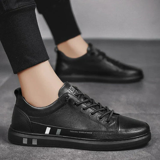 Baskets Homme élégantes en cuir véritable